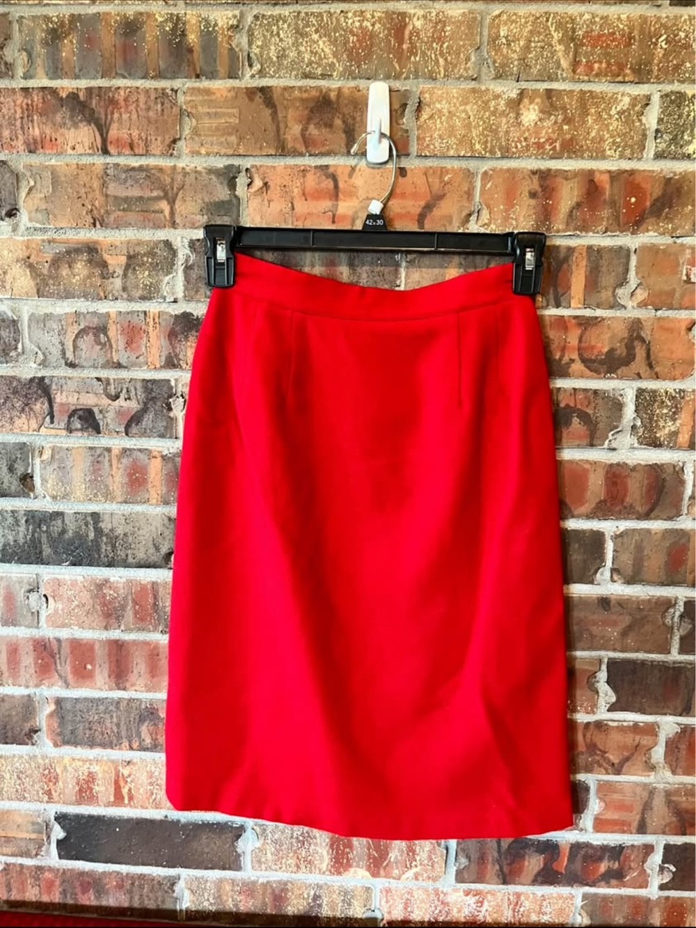 Sag Harbor Red Wool Skirt Women’s Size:6P
